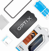 Optix Matte Screen Protector for iPhone 16 | UNIQ | Installation Kit 789