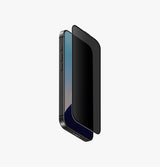 Optix Privacy Screen Protector for iPhone 16 | UNIQ | Front View with iPhone 16 Pro Max 789
