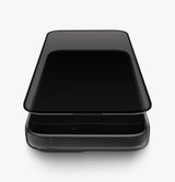 Optix Privacy Screen Protector for iPhone 16 | UNIQ | Installation View 789