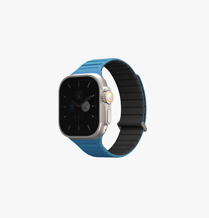 Revix Evo | Reversible Apple Watch Band 41/40/38mm and 49/45/44/42mm | UNIQ | Front  Blue Black