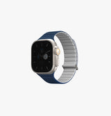 Revix Evo | Reversible Apple Watch Band 41/40/38mm and 49/45/44/42mm | UNIQ | Front  Blue Chalk 789
