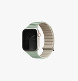 Revix Evo | Reversible Apple Watch Band 41/40/38mm and 49/45/44/42mm | UNIQ | Front  Mint Beige 789