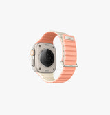 Revix Evo | Reversible Apple Watch Band 41/40/38mm and 49/45/44/42mm | UNIQ | Back Pink Ivory 789