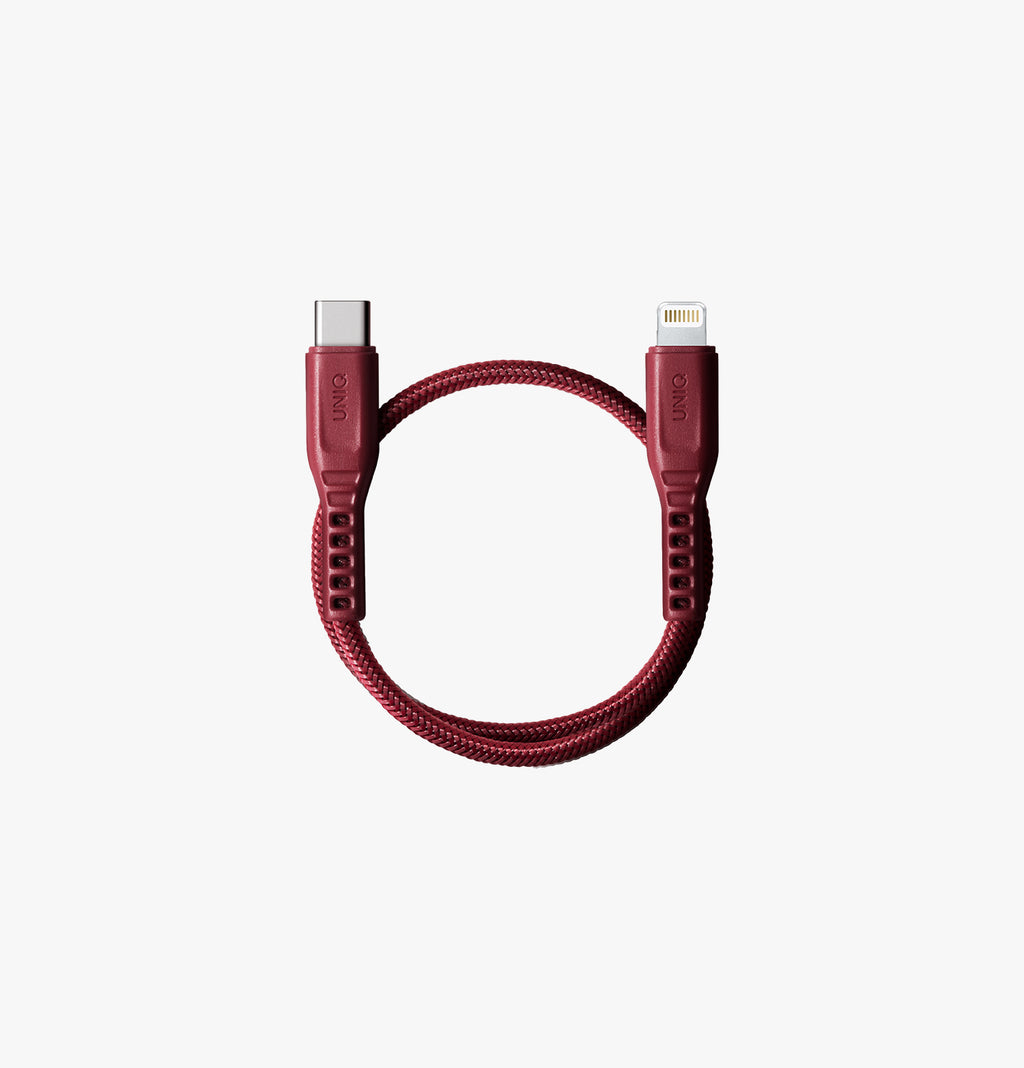 2A Short Lightning to USB C Cable (30cm)