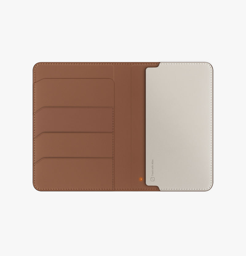 Belmont<br>Find My Vegan Leather Passport Holder