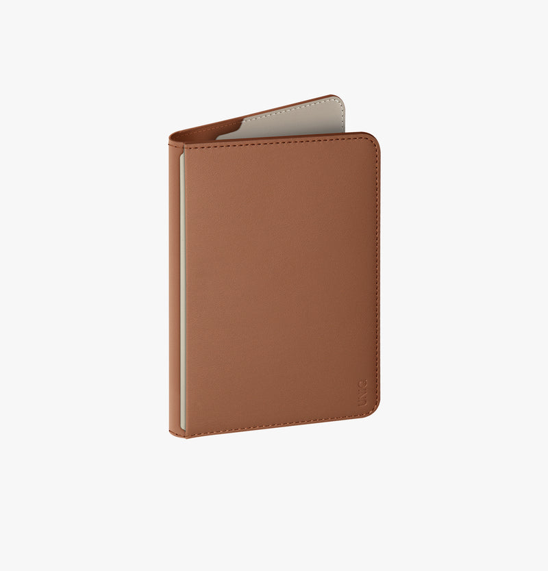 Belmont<br>Find My Vegan Leather Passport Holder