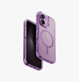 Combat | iPhone 16 Military Grade Case | UNIQ |Front & Back grape_pink 789