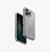 Combat | iPhone 16 Pro Max Military Grade Case | UNIQ |Front & Back Gray 789