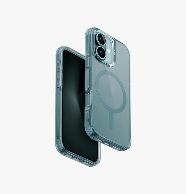 Combat | iPhone 16 Military Grade Case | UNIQ | Front & Back teal_green