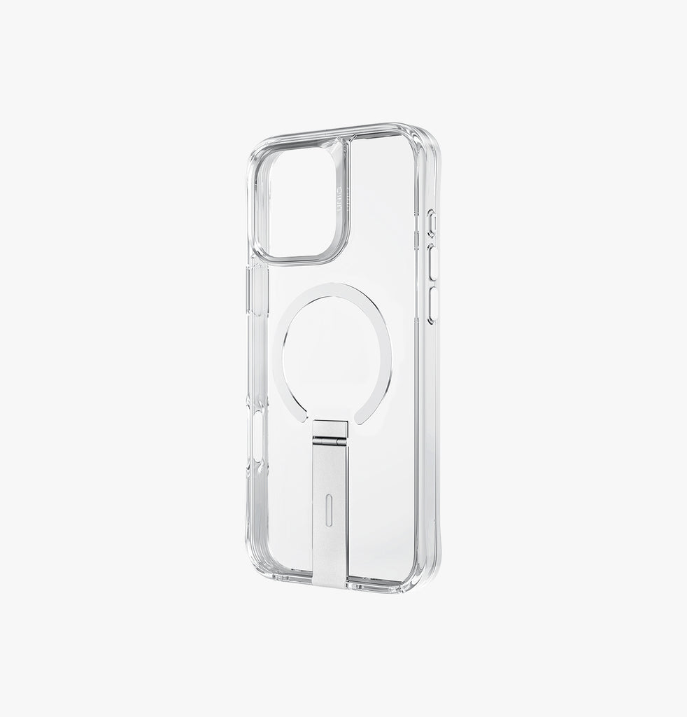 Eleva iPhone 16 Pro Max Case With Aluminium Kickstand UNIQ