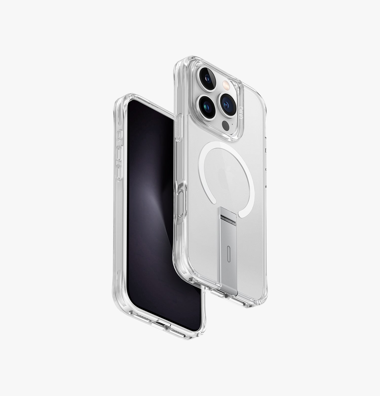 Eleva iPhone 16 Pro Case With Aluminium Kickstand | UNIQ