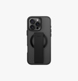 Heldro Max | iPhone 16 Pro Magnetic Charging FlexGrip™️ Case with Camera Stand | UNIQ | Back Smoke 789