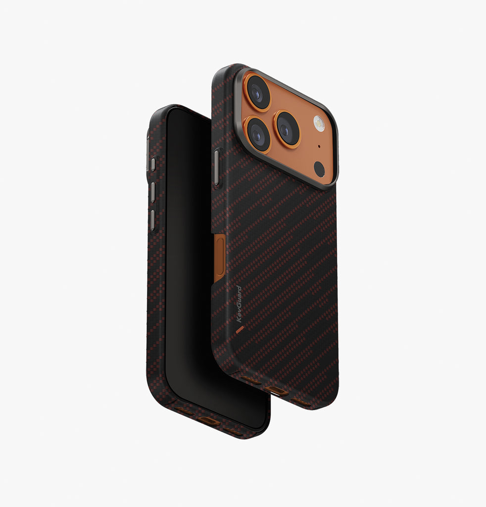 Keva Edge iPhone 17 Pro Slim Aramid Fiber Case Keva Edge iPhone 17 Pro Slim Aramid Fiber Case
