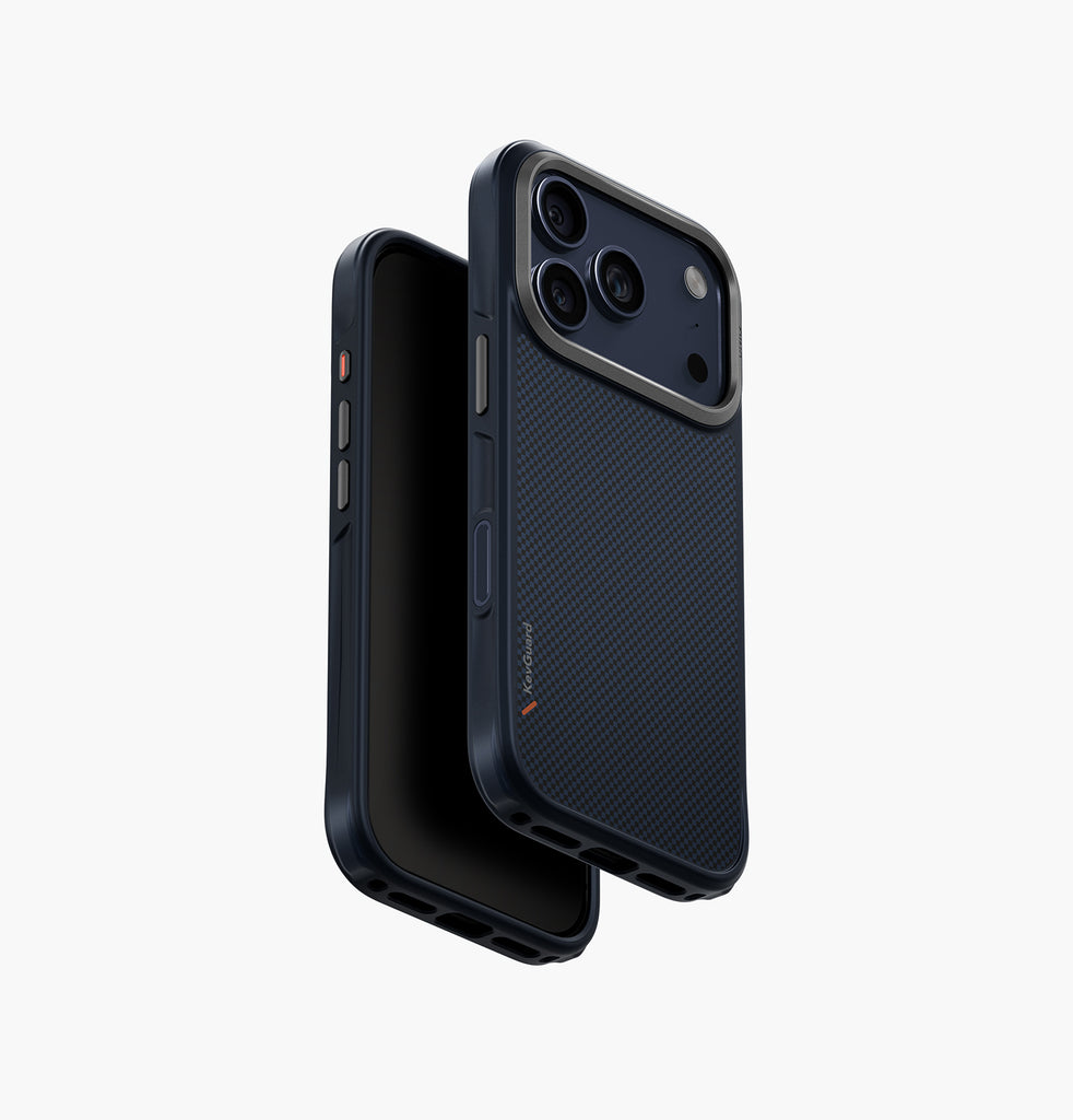 Keva iPhone 17 Pro Tough Aramid Fiber Case Keva iPhone 17 Pro Tough Aramid Fiber Case