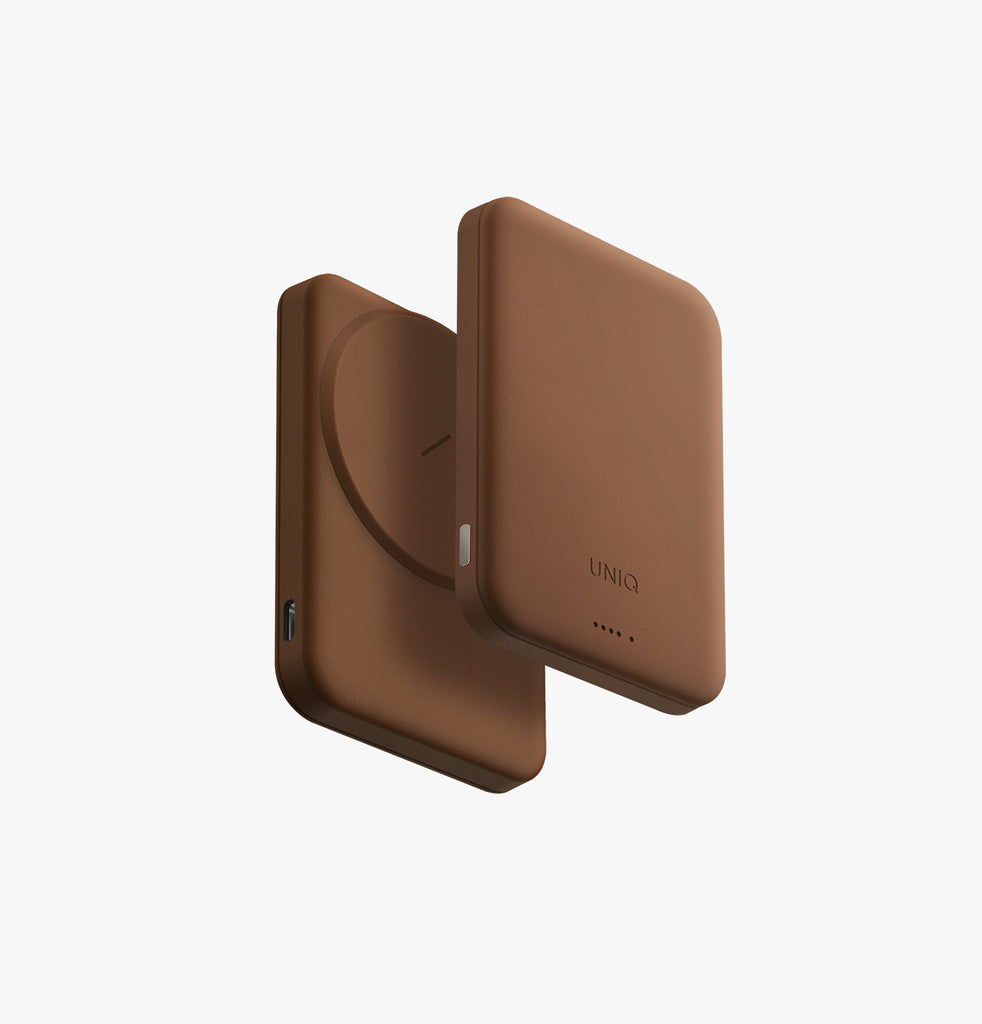 Lexa 5000<br>Premium Leatherette Magnetic Power Bank
