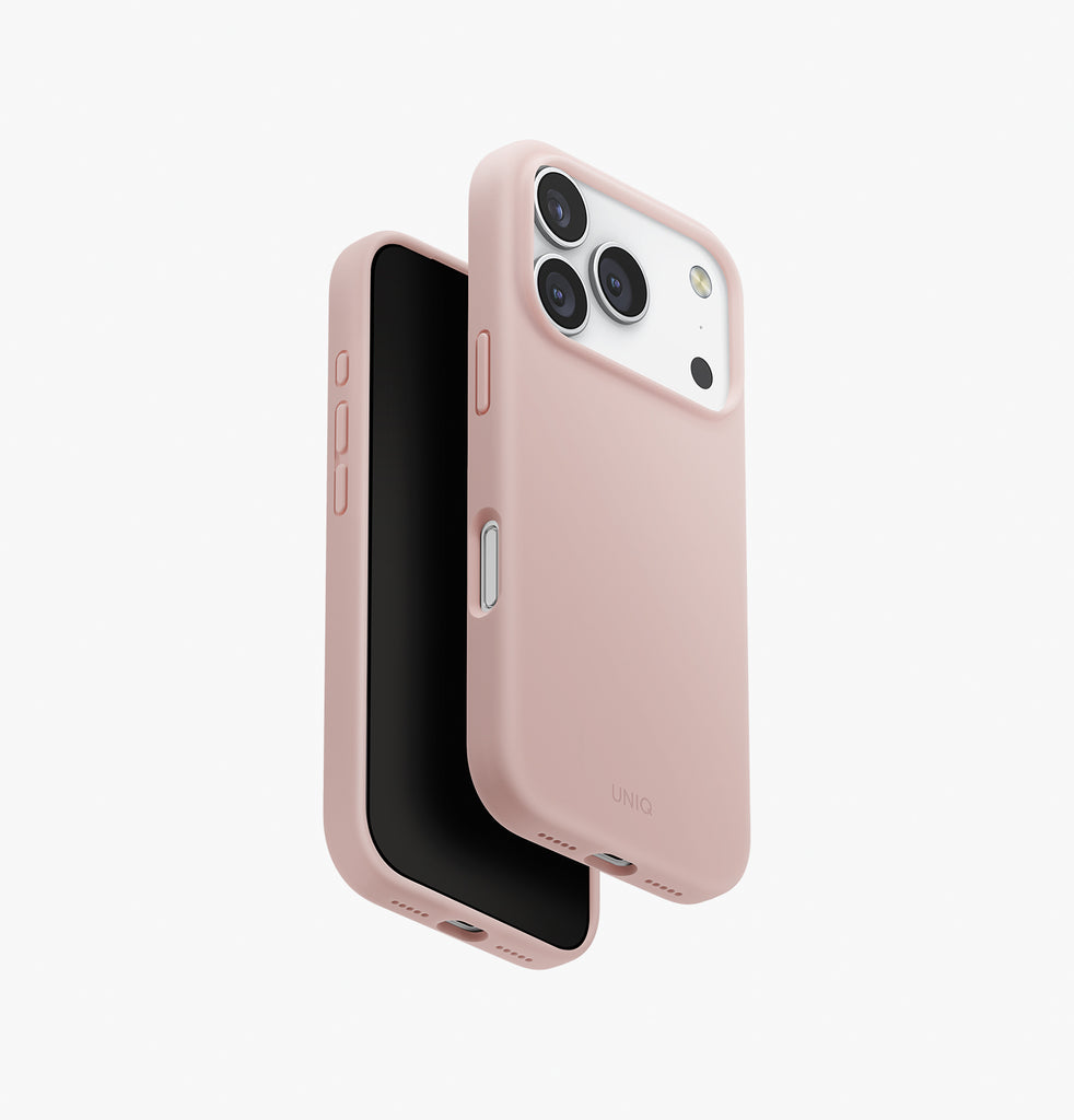 Lino Hybrid Silicone iPhone 17 Pro Case with MagClick Lino Hybrid Silicone iPhone 17 Pro Case with MagClick