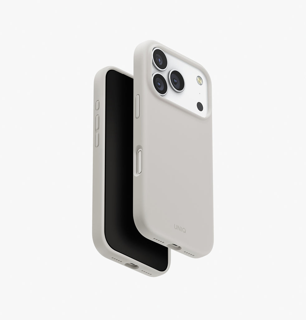 Lino Hybrid Silicone iPhone 17 Pro Case with MagClick Lino Hybrid Silicone iPhone 17 Pro Case with MagClick