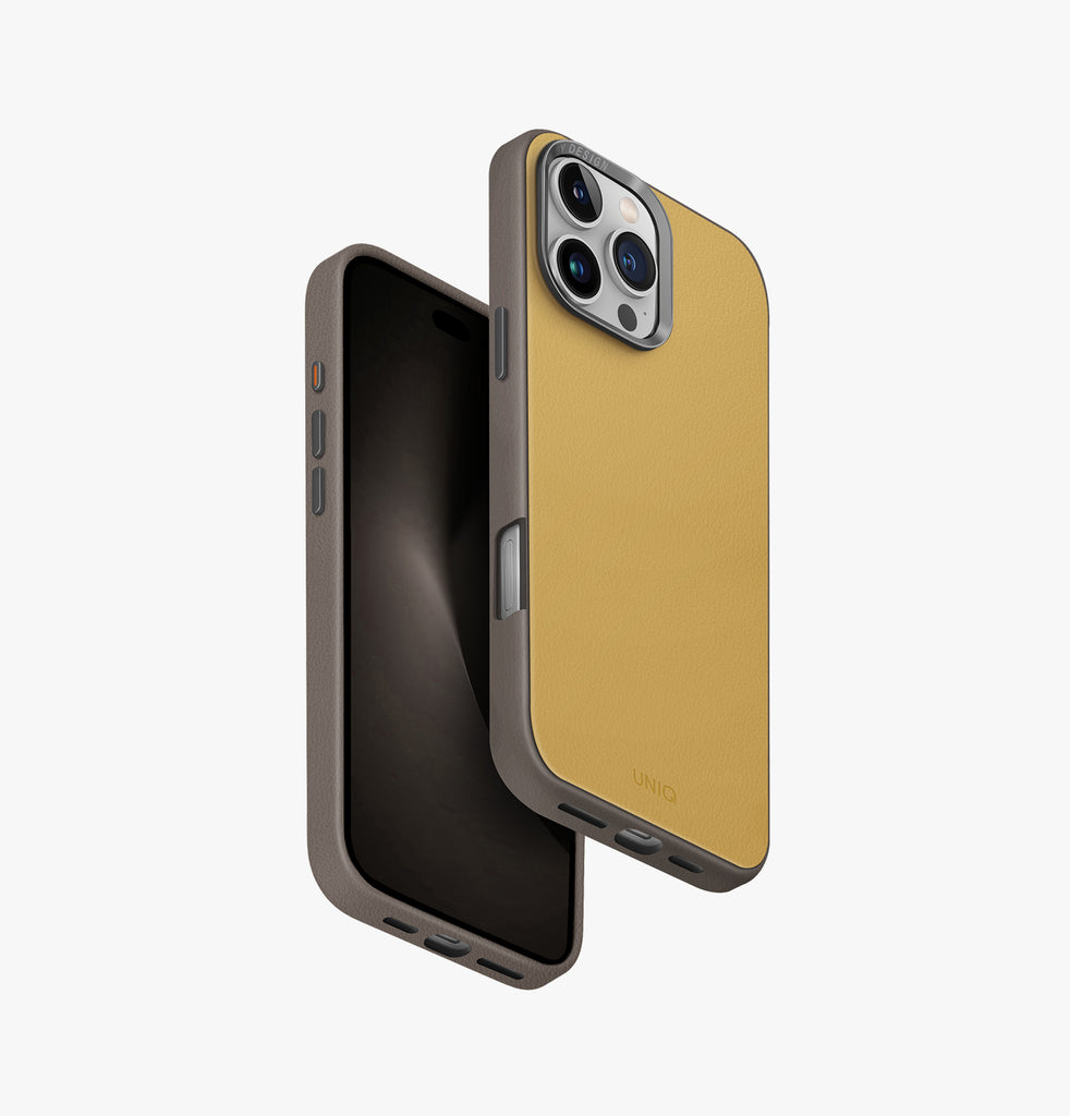 iPhoneアクセサリー magnetic leather back 16pro Magnetic Leather Back - iPhone 16 Pro | Rustic Brown