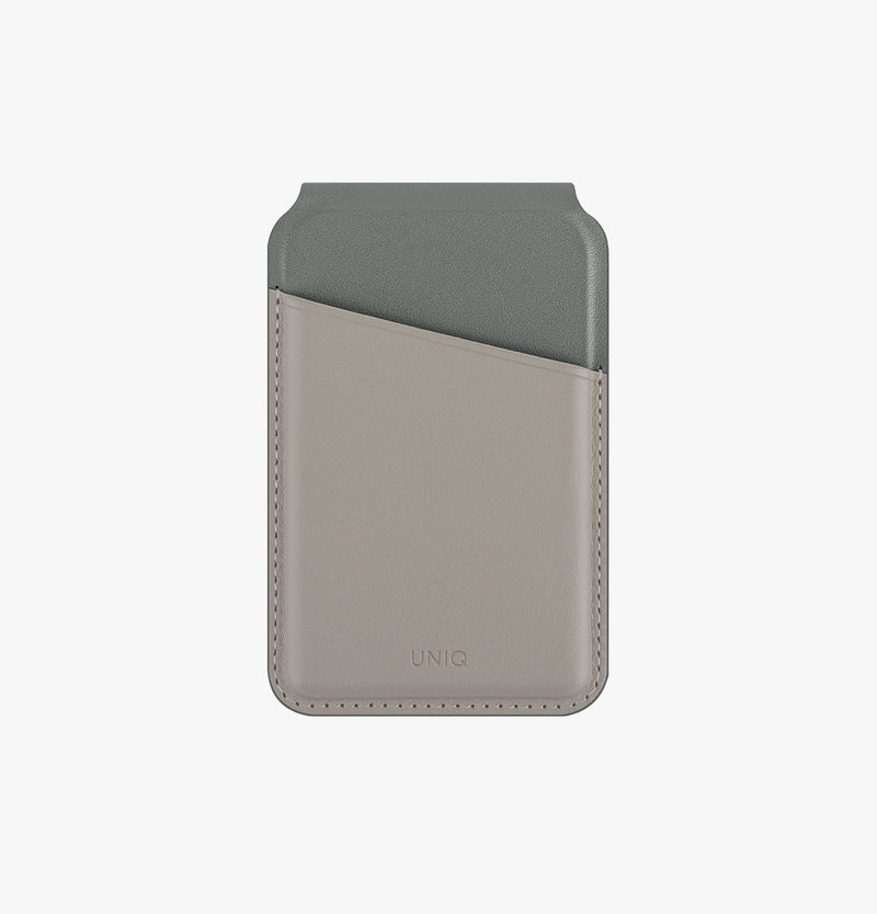 Lyden DS | Magnetic Card Holder | UNIQ | Front  Lichen Green