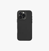 Lyden | iPhone 16 Pro Vegan Leather Case | UNIQ | Front Black 789