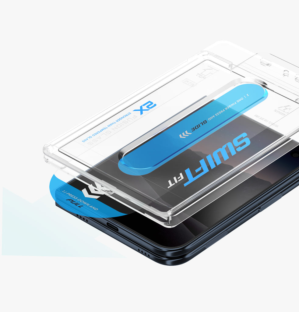 Optix SwiftFit™ Vivid Screen Protector