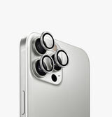 Optix AluGuard Lens Protector for iPhone 16 Pro and 16 Pro Max | UNIQ | Front Silver 789