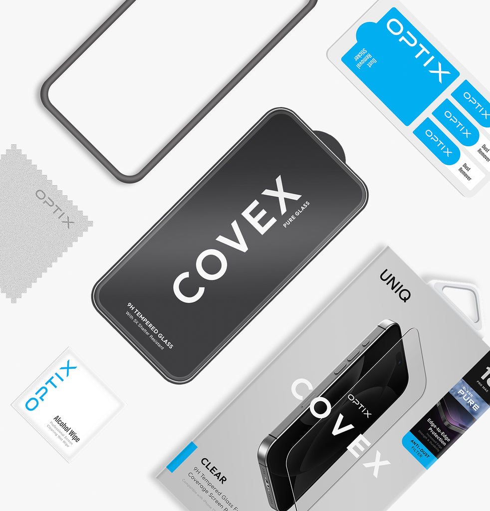 Optix Covex™ Clear Screen Protector
