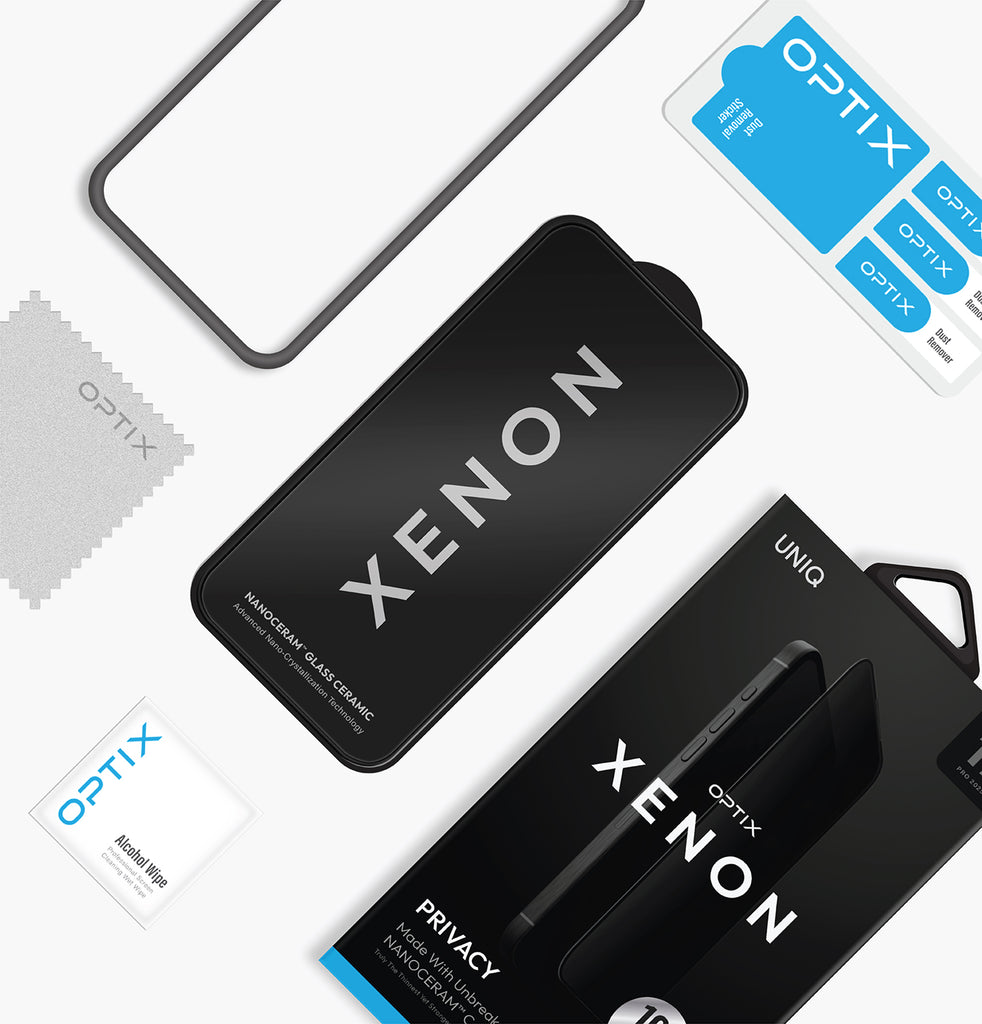 Optix Xenon™ Privacy<br>Premium Ultra-Strong 2-Way Privacy Screen Protector
