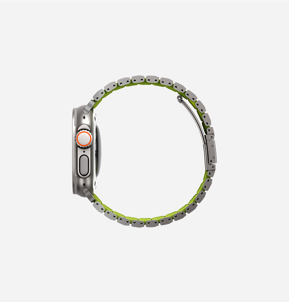 Strova Flex<br>Hybrid Stainless Steel Apple Watch Strap