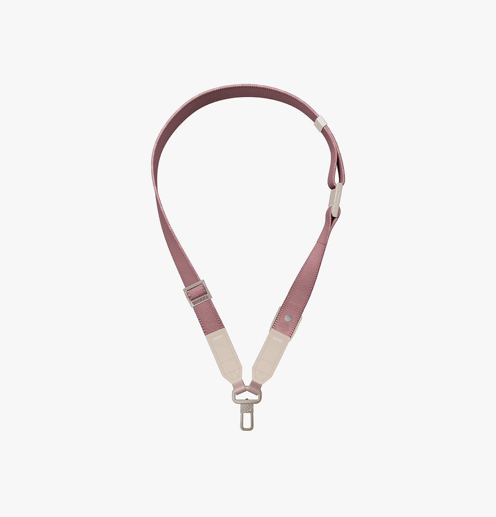 Vista | 2-in-1 Phone Lanyard & Hand Strap | UNIQ | Front Light Burgundy