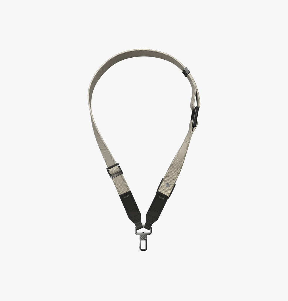 Vista | 2-in-1 Phone Lanyard & Hand Strap | UNIQ | Front Khaki