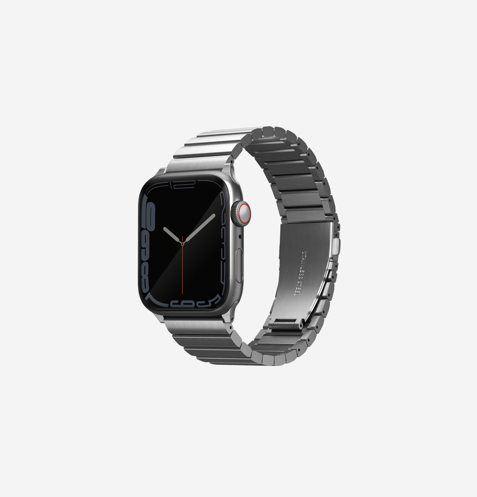 Uniq | Strova Stainless Steel Band for Apple Watch 49/45/44/42mm / Silver