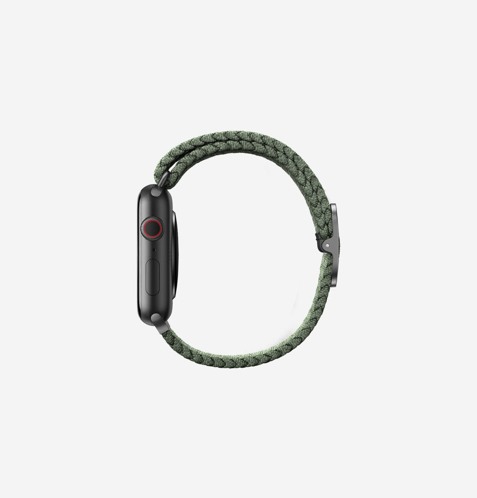 Bracelet Apple Watch tressé uni – eWatch Straps