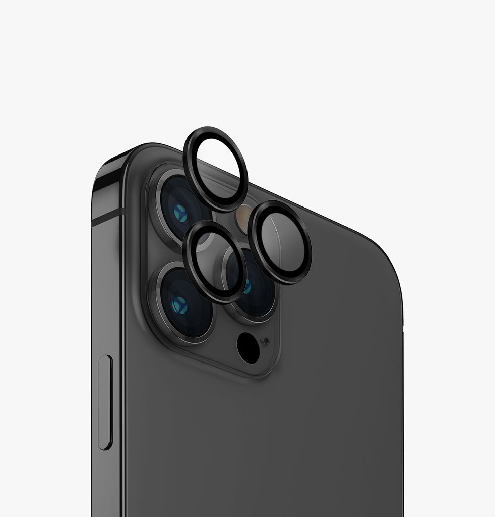 Uniq | Optix Aluminium Lens Protector for iPhone 13 Pro/ 13 Pro Max for iPhone 13 Pro & iPhone 13 Pro Max / Silver