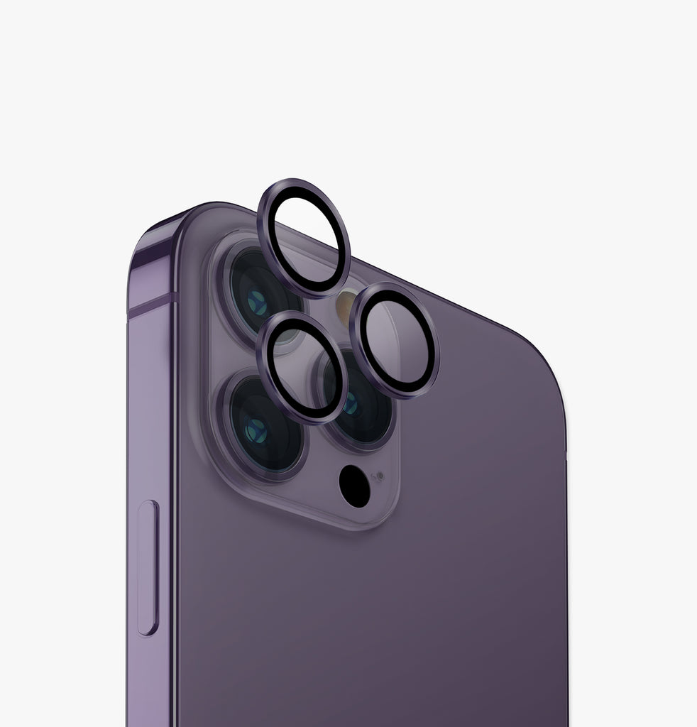 Uniq | Optix Lens Protector for iPhone 14 Pro / 14 Pro Max for iPhone 14 Pro & iPhone 14 Pro Max / FigPurple