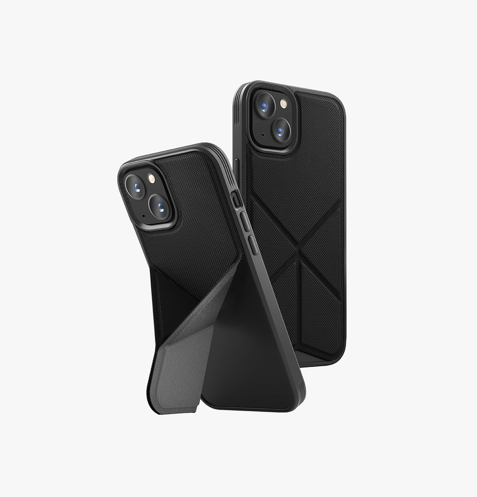 UNIQ | Transforma iPhone 14 Plus Case with Foldable Viewing Stand UNIQ | Transforma iPhone 14 Plus Case with Foldable Viewing Stand