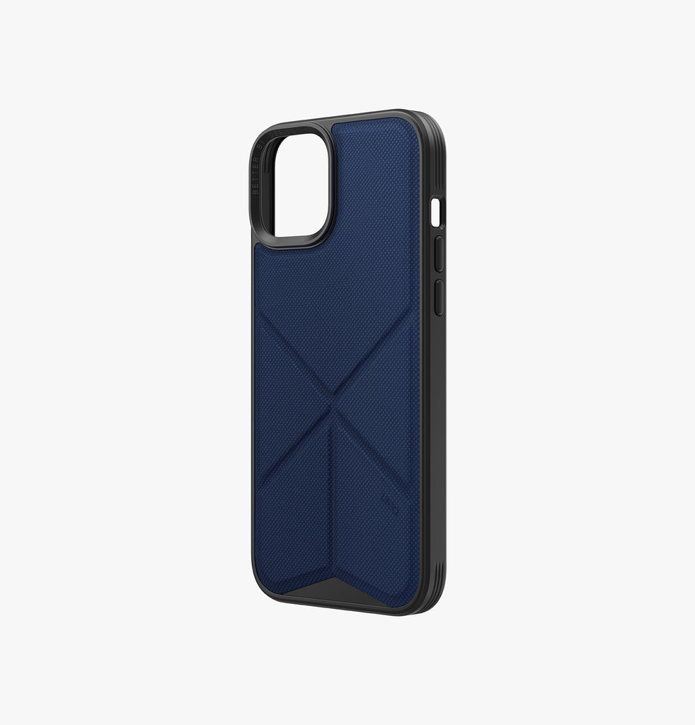 UNIQ Transforma - Funda para teléfono compatible con iPhone 15 Pro Max, compatible con carga magnética MagClick (azul UNIQ Transforma - Funda para teléfono compatible con iPhone 15 Pro Max, compatible con carga magnética MagClick (azul